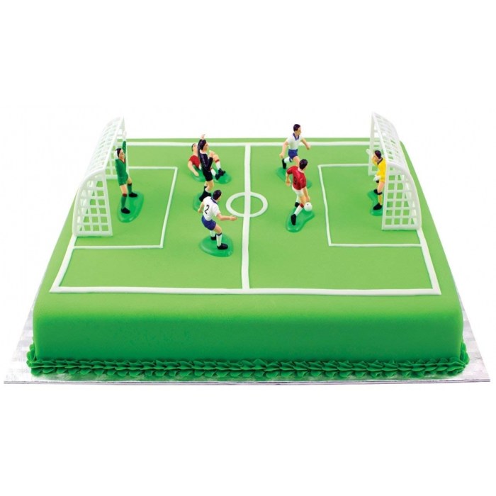 Fussball Deko für Kuchen Kreative Ideen für Fußballfans